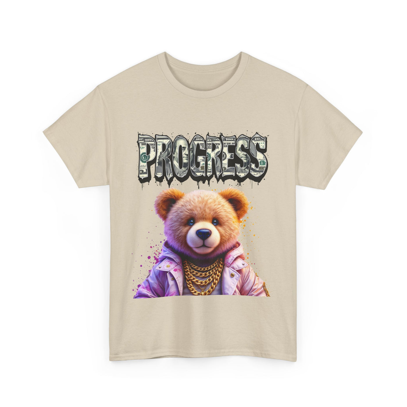 Teddy Pink Drip Tee