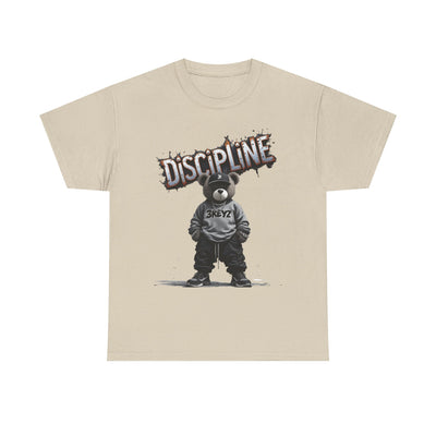 T-Shirt - Discipline Teddy Drip Design - Unisex Heavy Cotton Tee