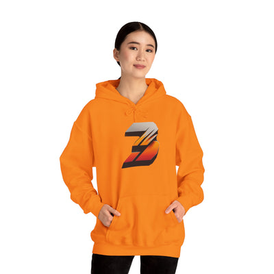 3keyz Big 3 Orange Crush Unisex Hoodie