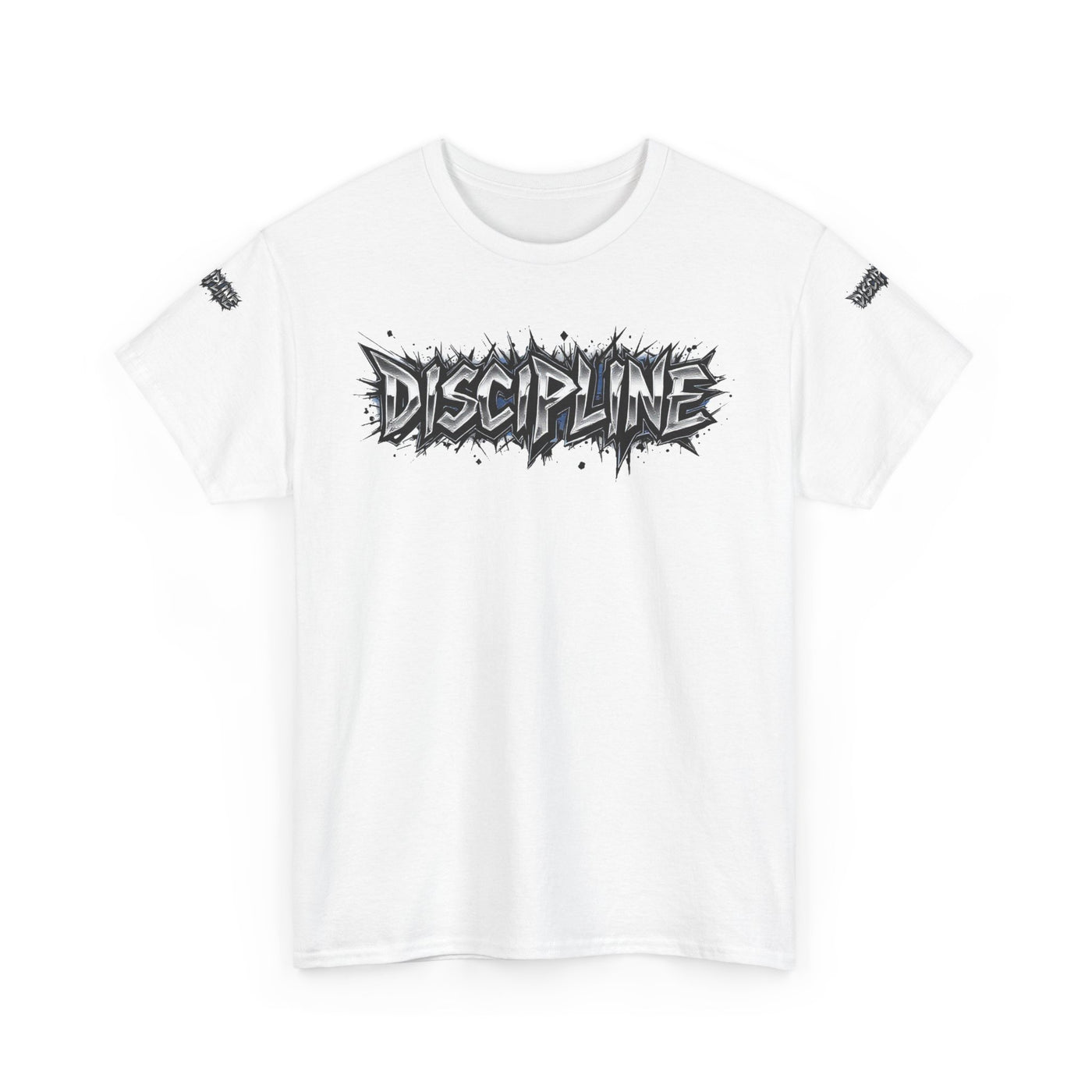 T-Shirt Discipline Cut Drip Design Heavy Cotton Unisex Tee