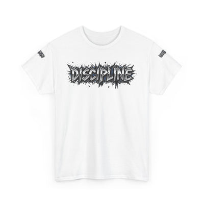 T-Shirt Discipline Cut Drip Design Heavy Cotton Unisex Tee