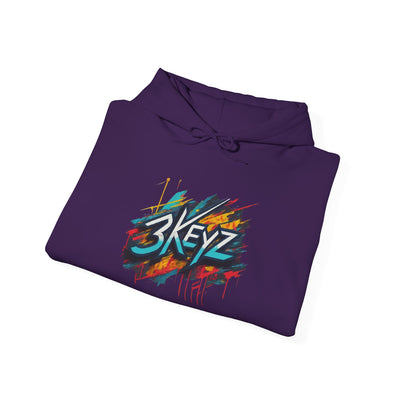 3keyz Creative Splash Street Drip Hoodie