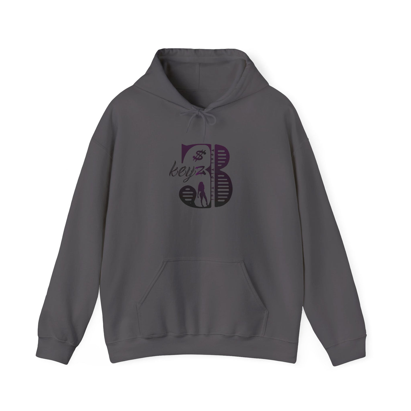 3Keyz Original Drip Unisex hoodie in Purple/Black
