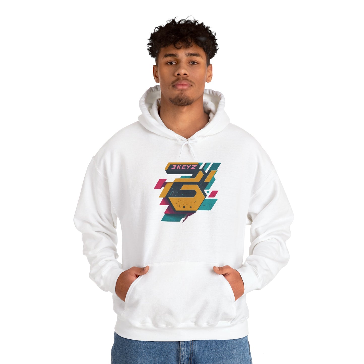3keyz Big 3 Paint Splatter2 Hoodie