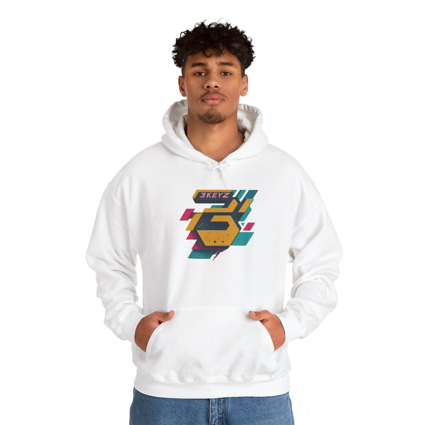 3keyz Big 3 Paint Splatter2 Hoodie