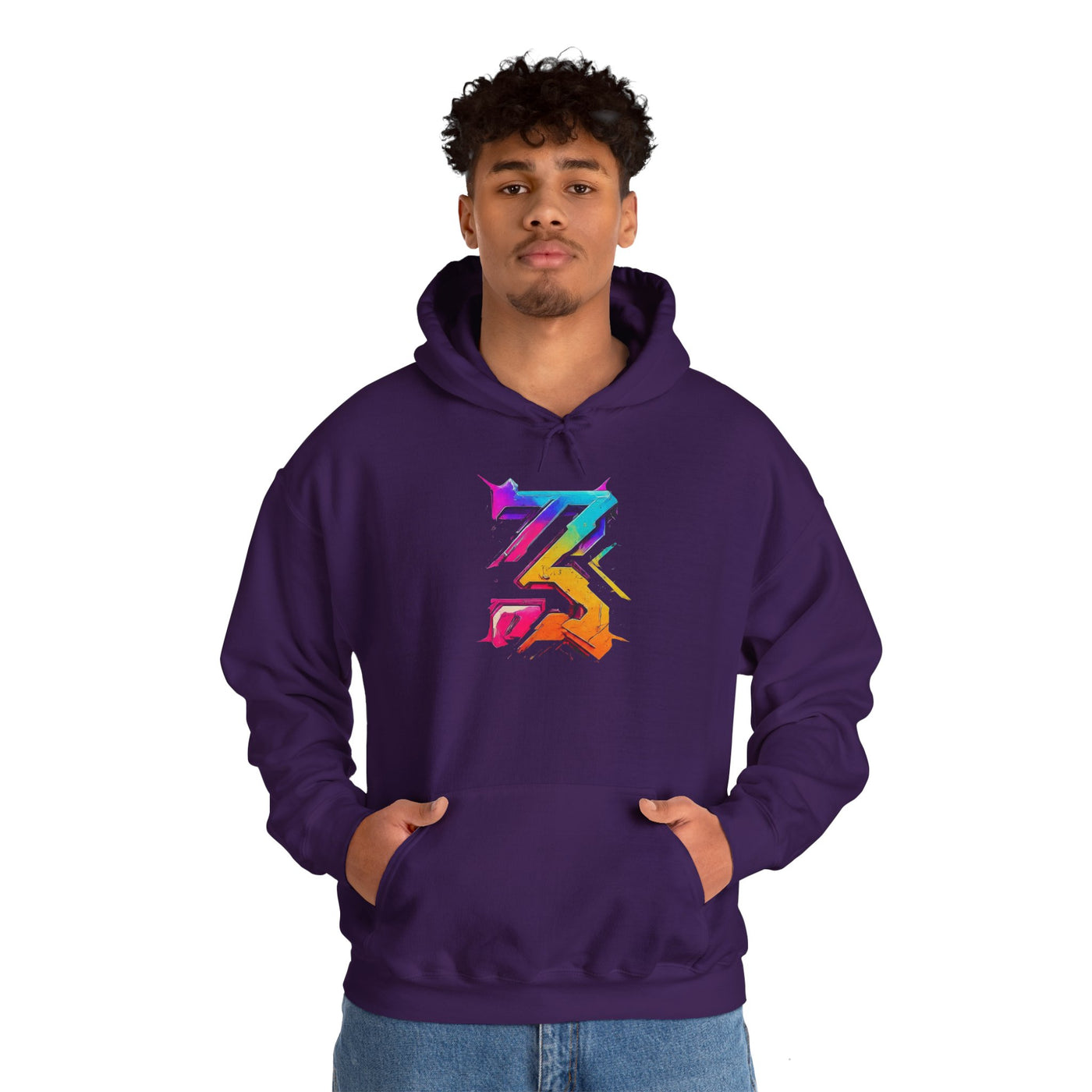 3keyz Big 3 Paint Splatter Unisex Hoodie