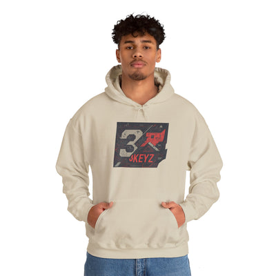 3keyz Big 3 Abstract Hoodie