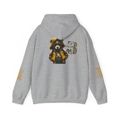 Hooded Sweatshirt 3keyz OG Teddy Drip Golden Design
