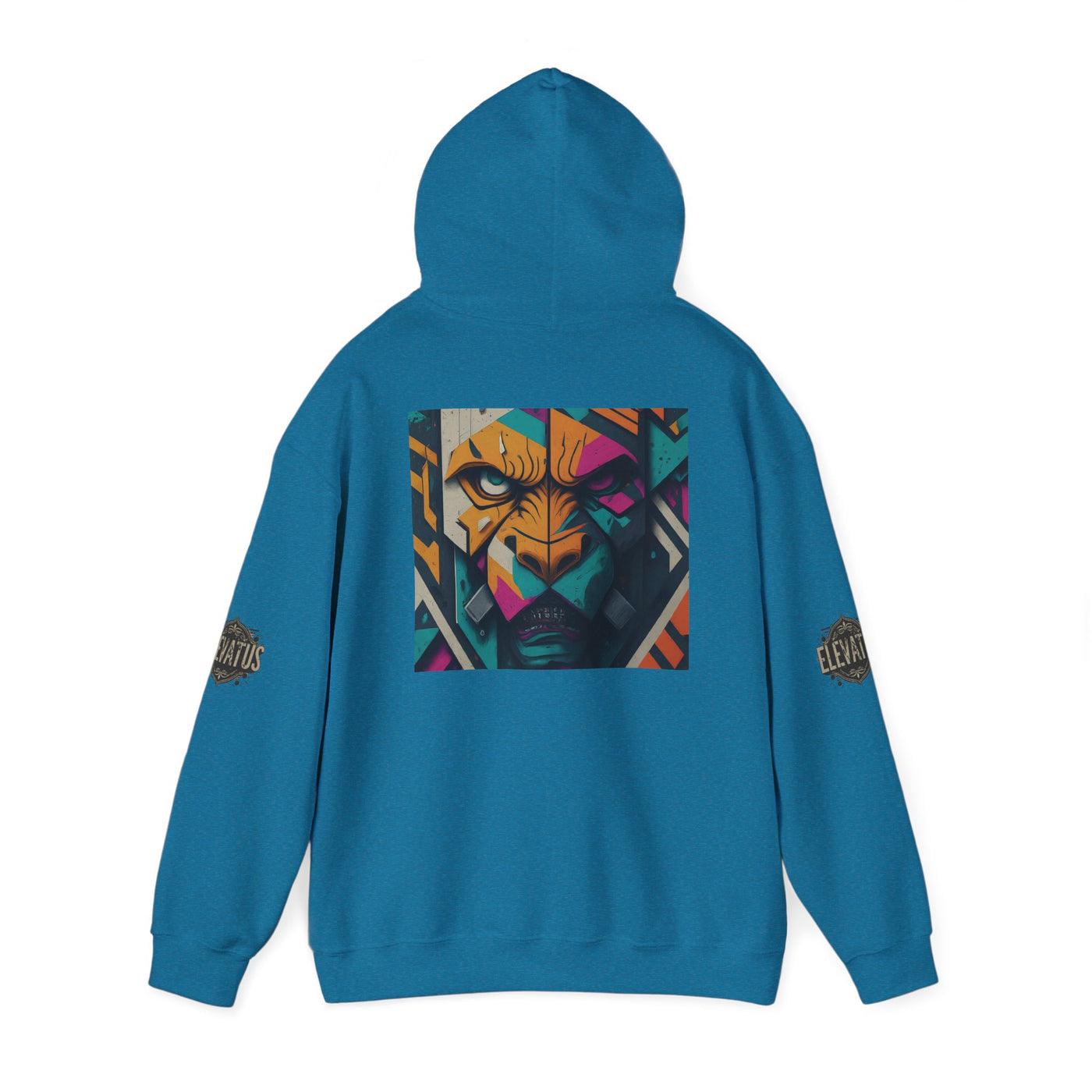Hooded Sweatshirt - Eye of the Tiger Street Drip Design