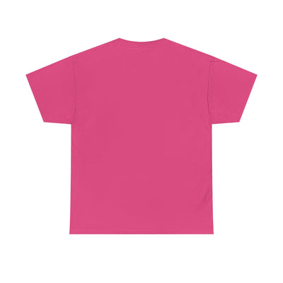 Teddy Drip Unisex Tee in Pink and Purple