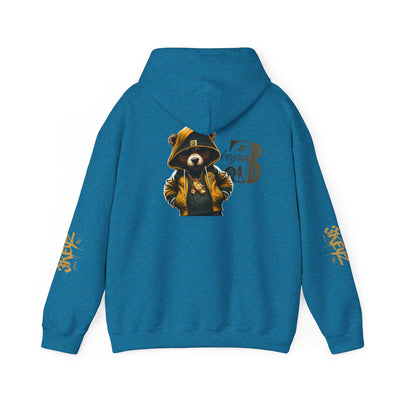 Hooded Sweatshirt 3keyz OG Teddy Drip Golden Design