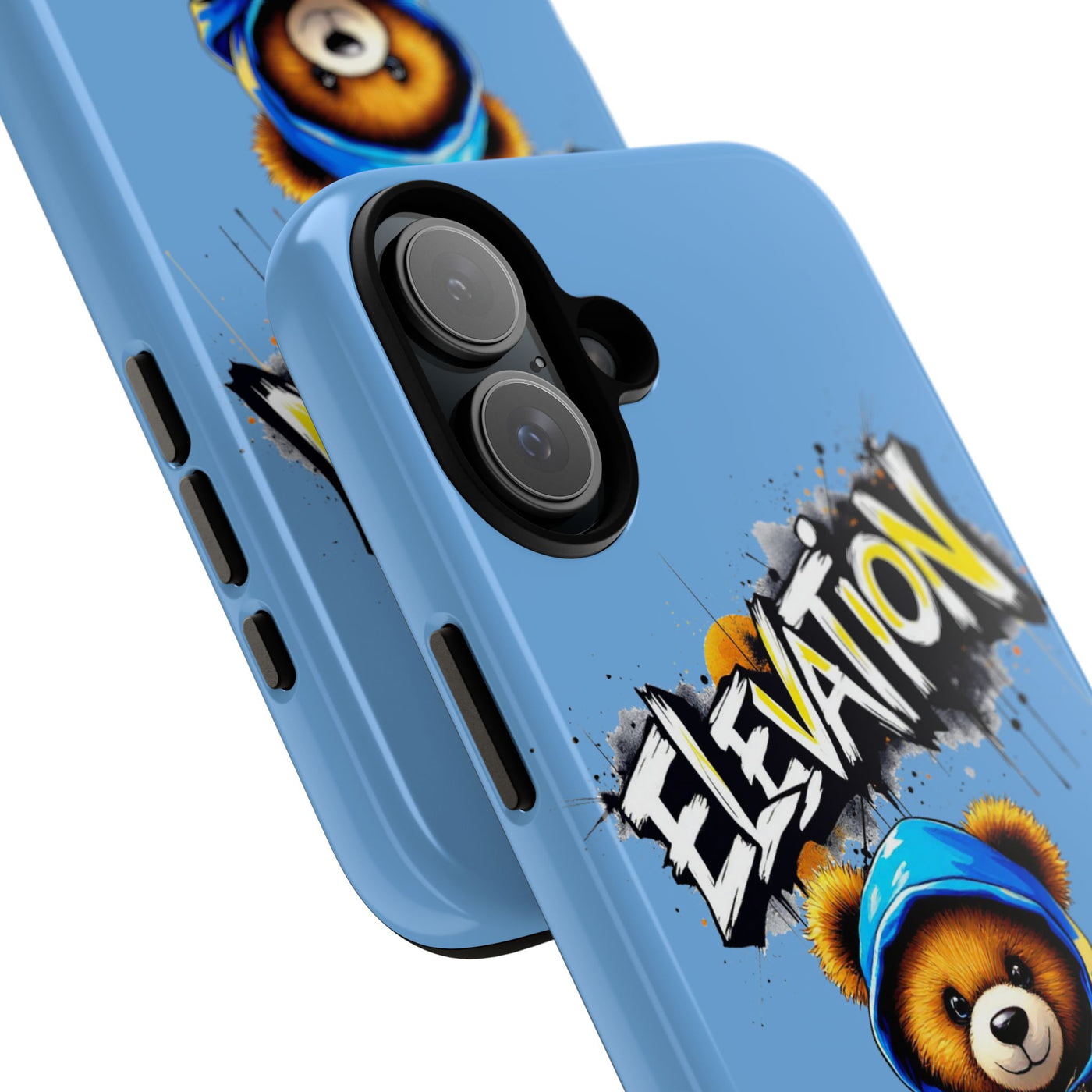 Elevated street drip Bear Phone Case - Tough and Trendy Design