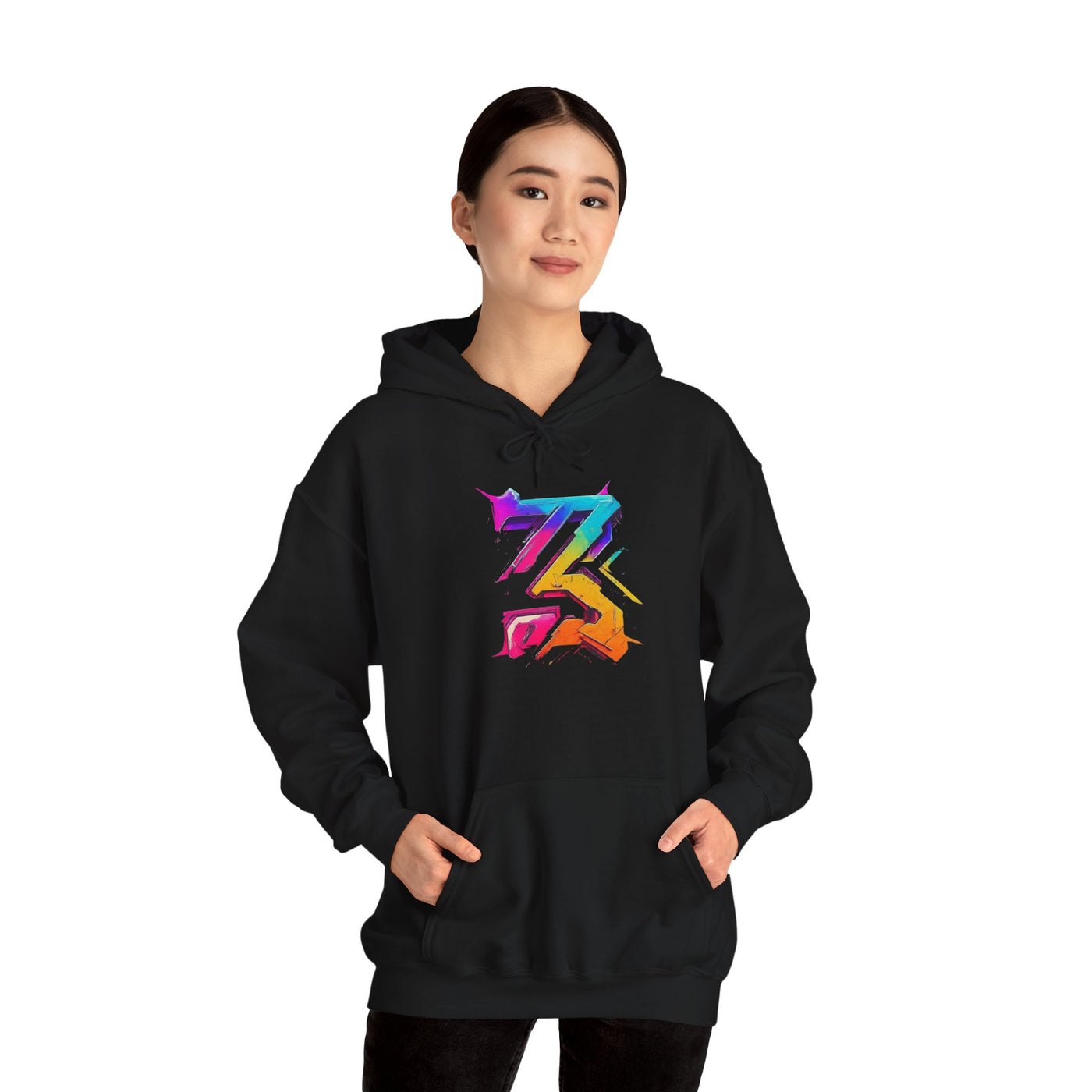 3keyz Big 3 Paint Splatter Unisex Hoodie