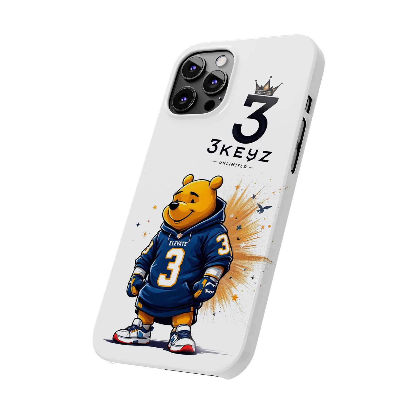 iPhone Case - 3keyz Pooh Bear Design
