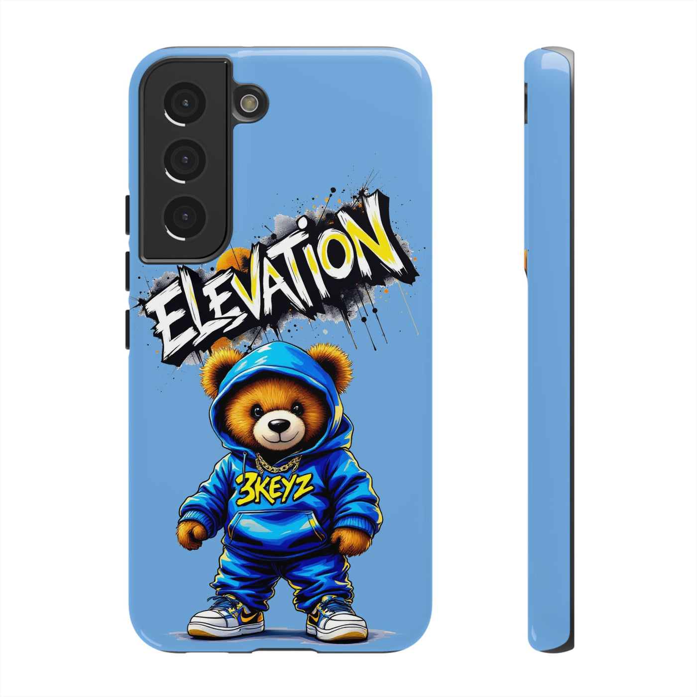 Elevated street drip Bear Phone Case - Tough and Trendy Design