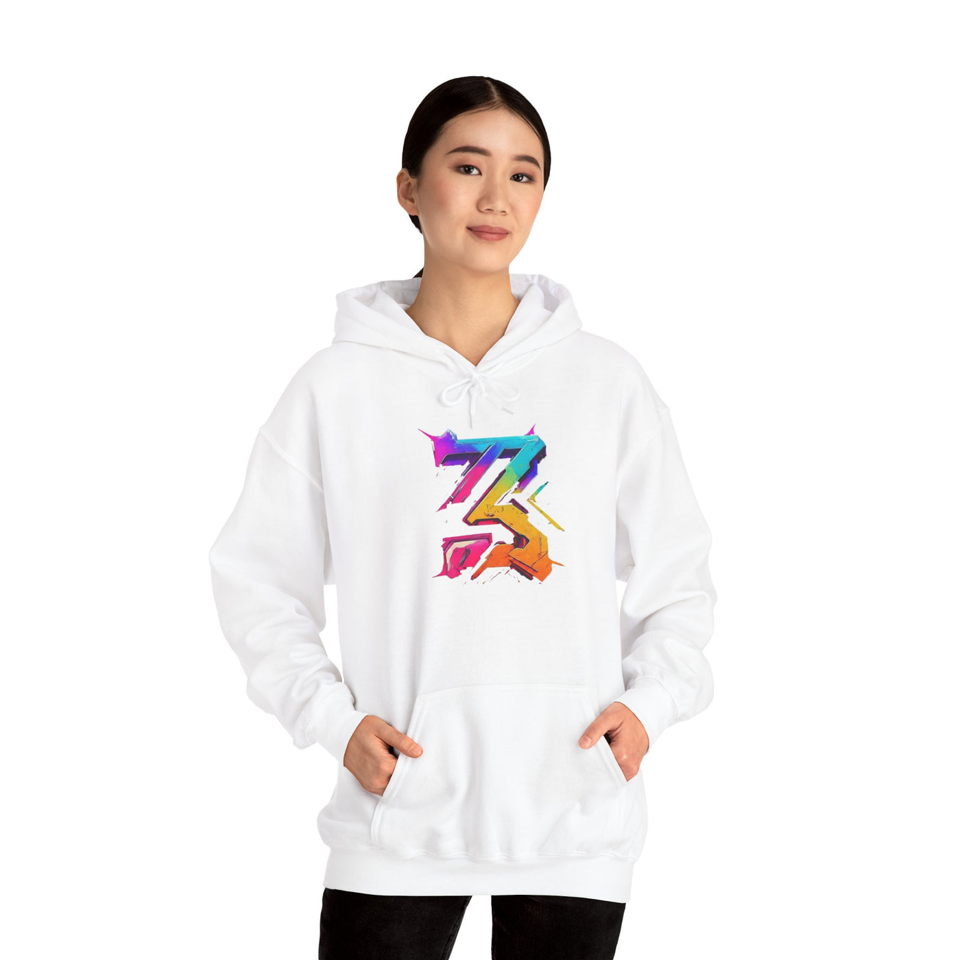 3keyz Big 3 Paint Splatter Unisex Hoodie