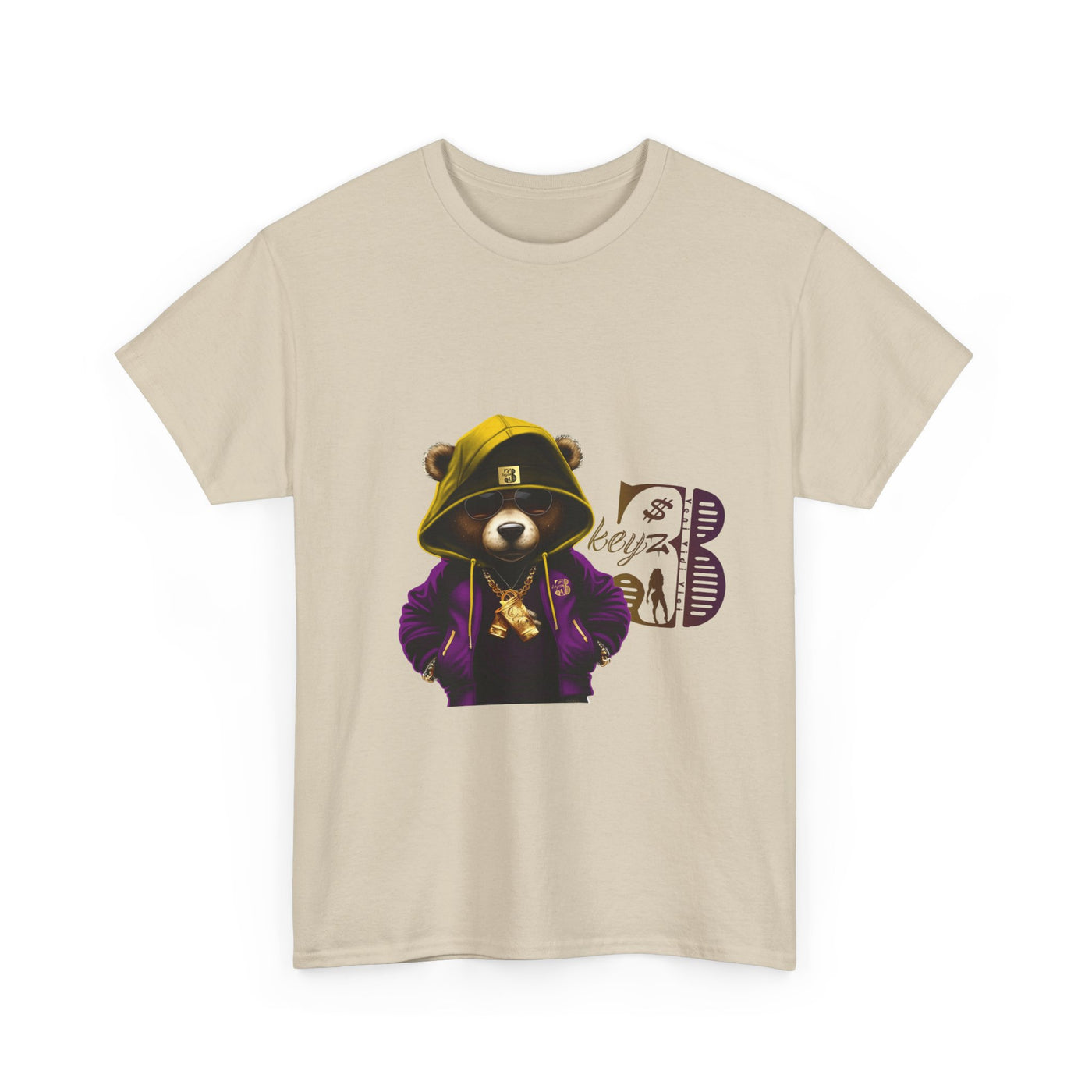 3keyz OG Teddy purple/Gold