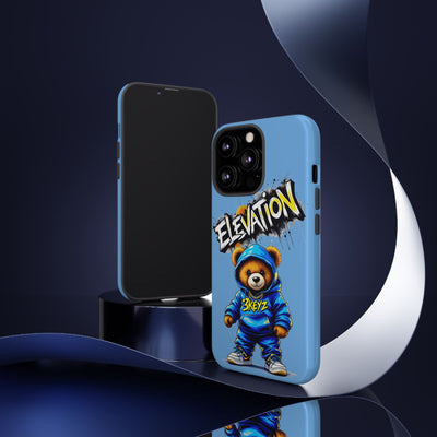 Elevated street drip Bear Phone Case - Tough and Trendy Design