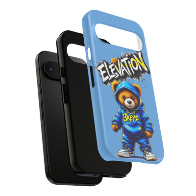 Elevated street drip Bear Phone Case - Tough and Trendy Design