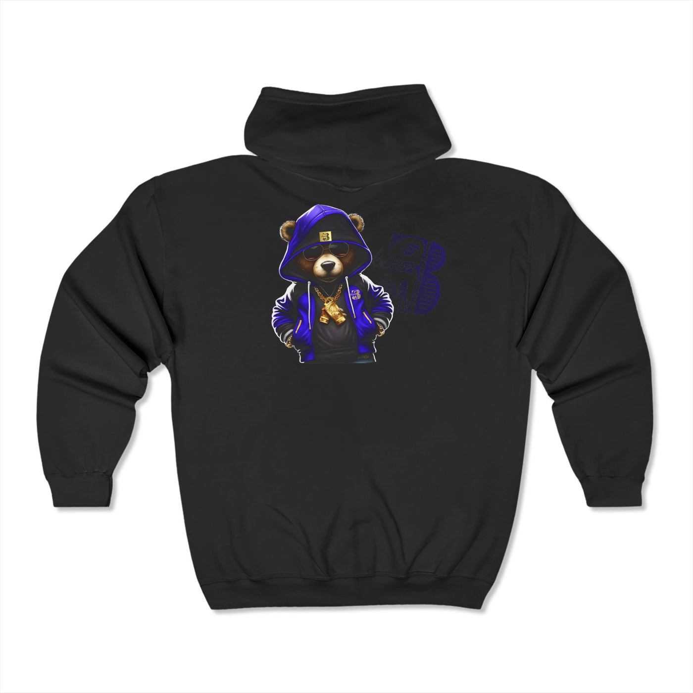 Copy of Progress Blue OG Teddy Drip Hoodie Sweatshirt