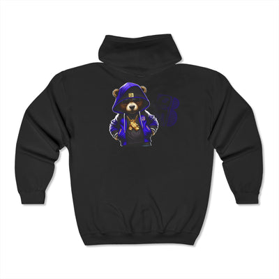 Copy of Progress Blue OG Teddy Drip Hoodie Sweatshirt