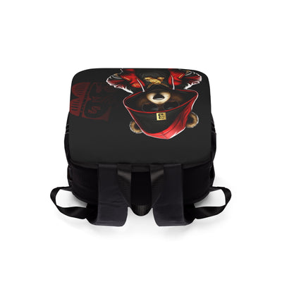 Backpack - 3keyz OG Drip Red and Black Unisex Casual Shoulder Backpack