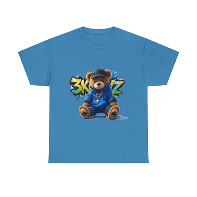 3keyz Teddy Drip Color Way Unisex Heavy Cotton Tee