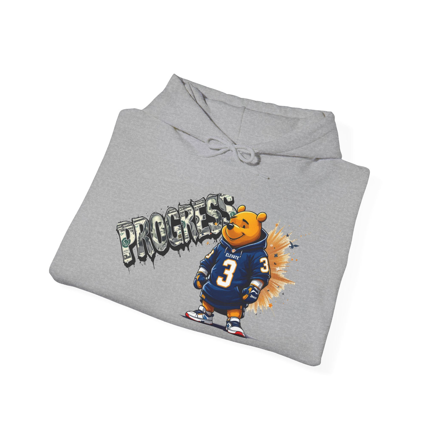 Hooded Sweatshirt 3keyz Poohbear Design