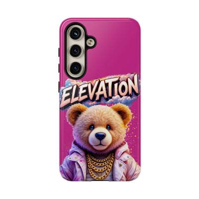 Elevated street drip Bear Pink Phone Case - Tough and Trendy Design