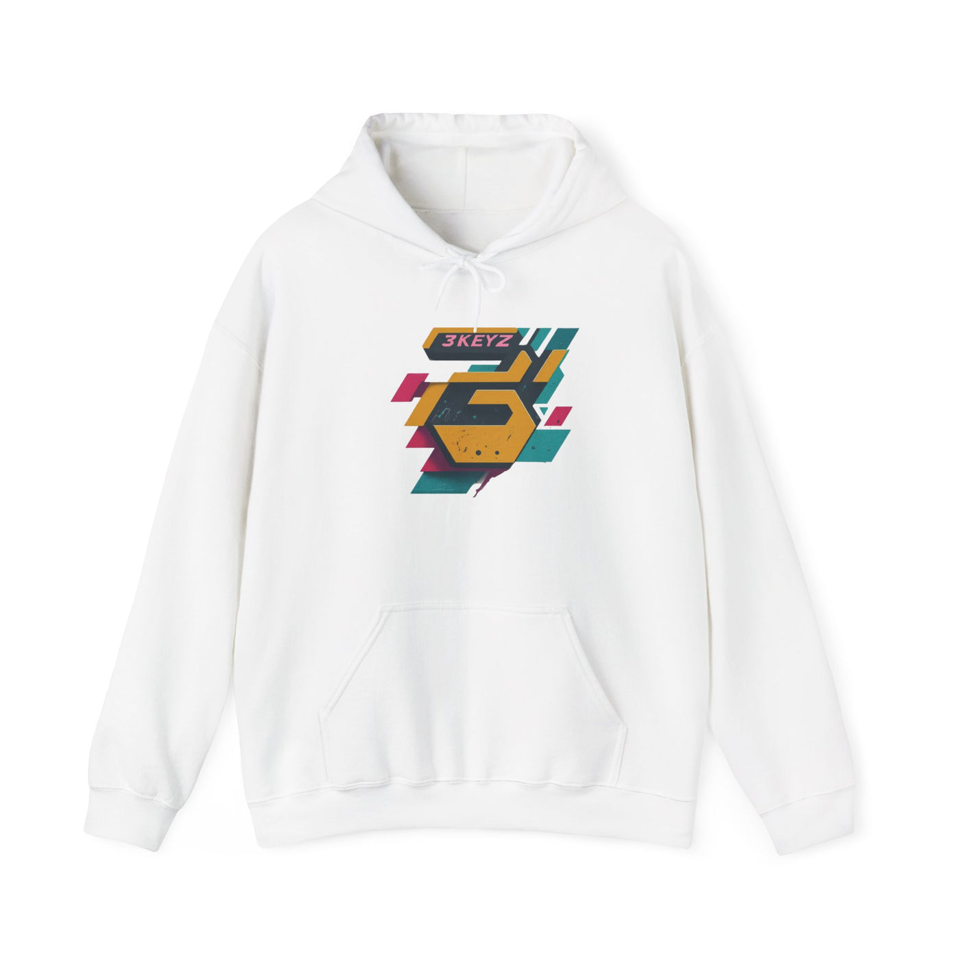 3keyz Big 3 Paint Splatter2 Hoodie