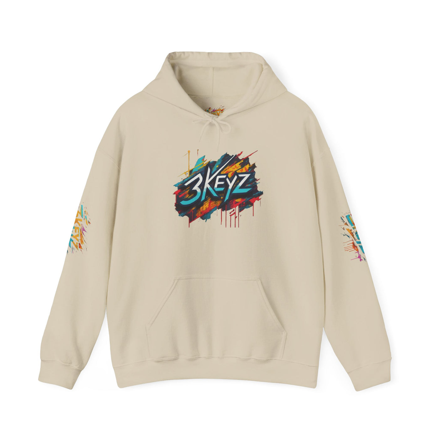 3keyz Creative Splash Street Drip Hoodie