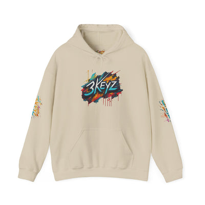 3keyz Creative Splash Street Drip Hoodie