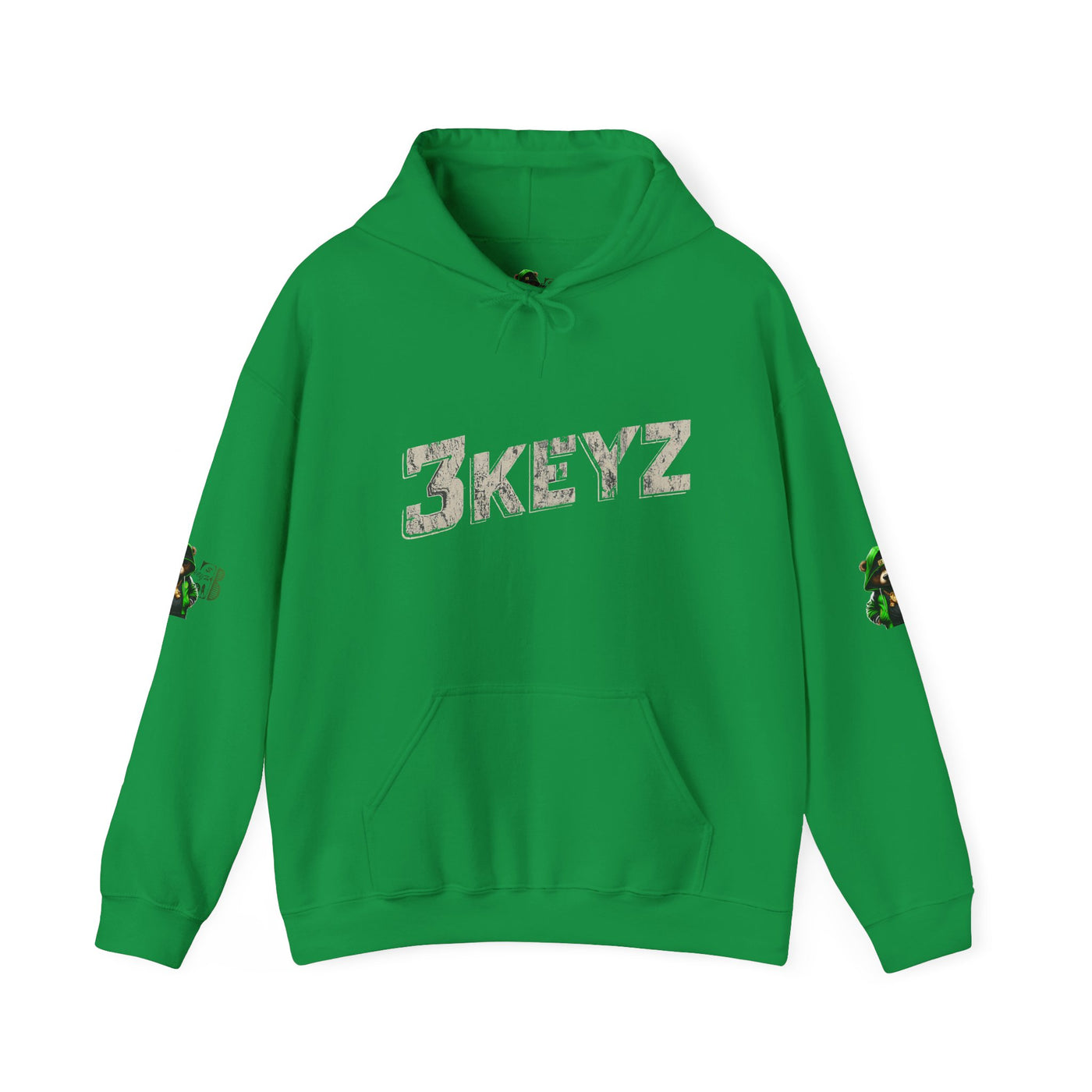 Lime Green OG Teddy Drip Hoodie