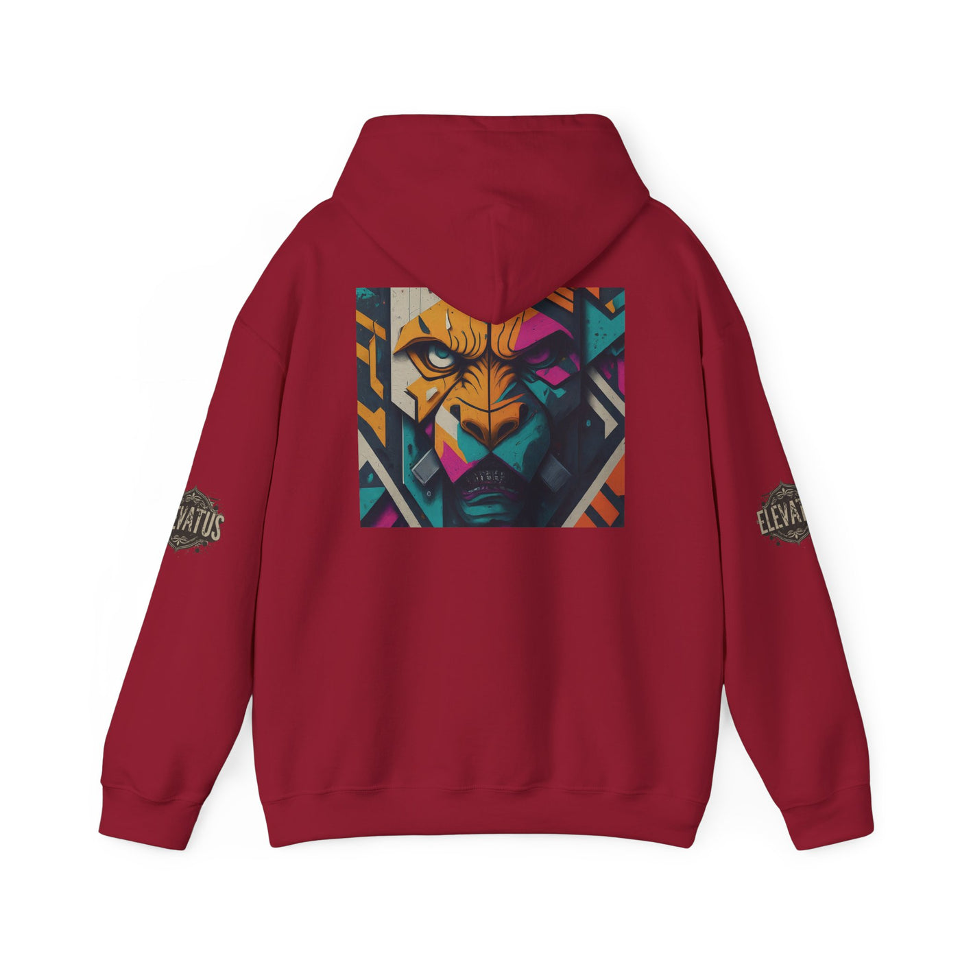 Hooded Sweatshirt - Eye of the Tiger Street Drip Design