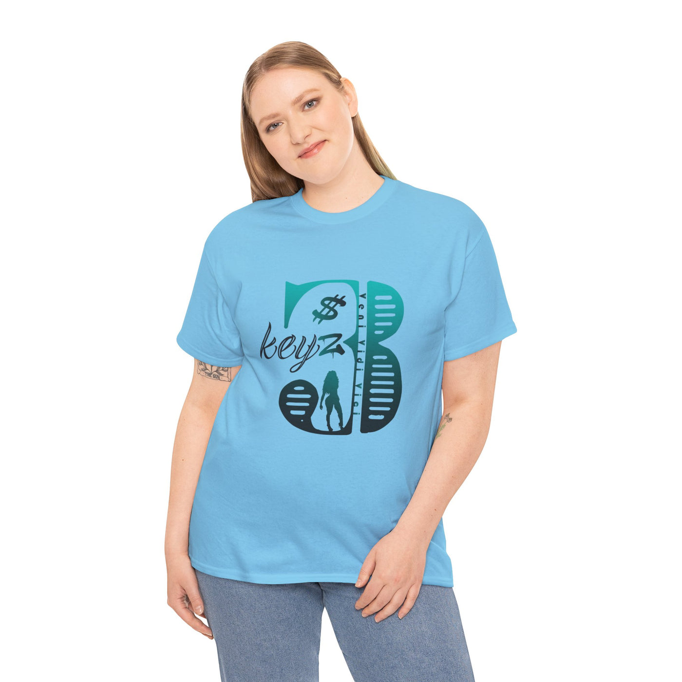 3keyz Original Drip T-Shirt  Light Blue