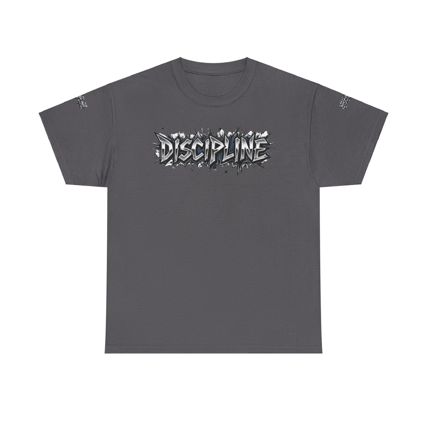 T-Shirt Discipline Cut Drip Design Heavy Cotton Unisex Tee