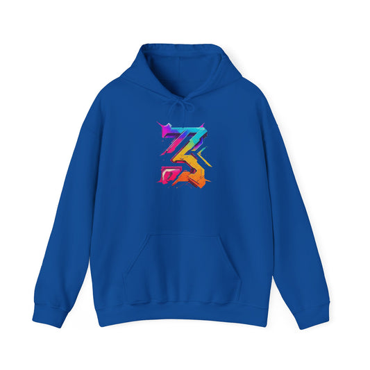 3keyz Big 3 Paint Splatter Unisex Hoodie