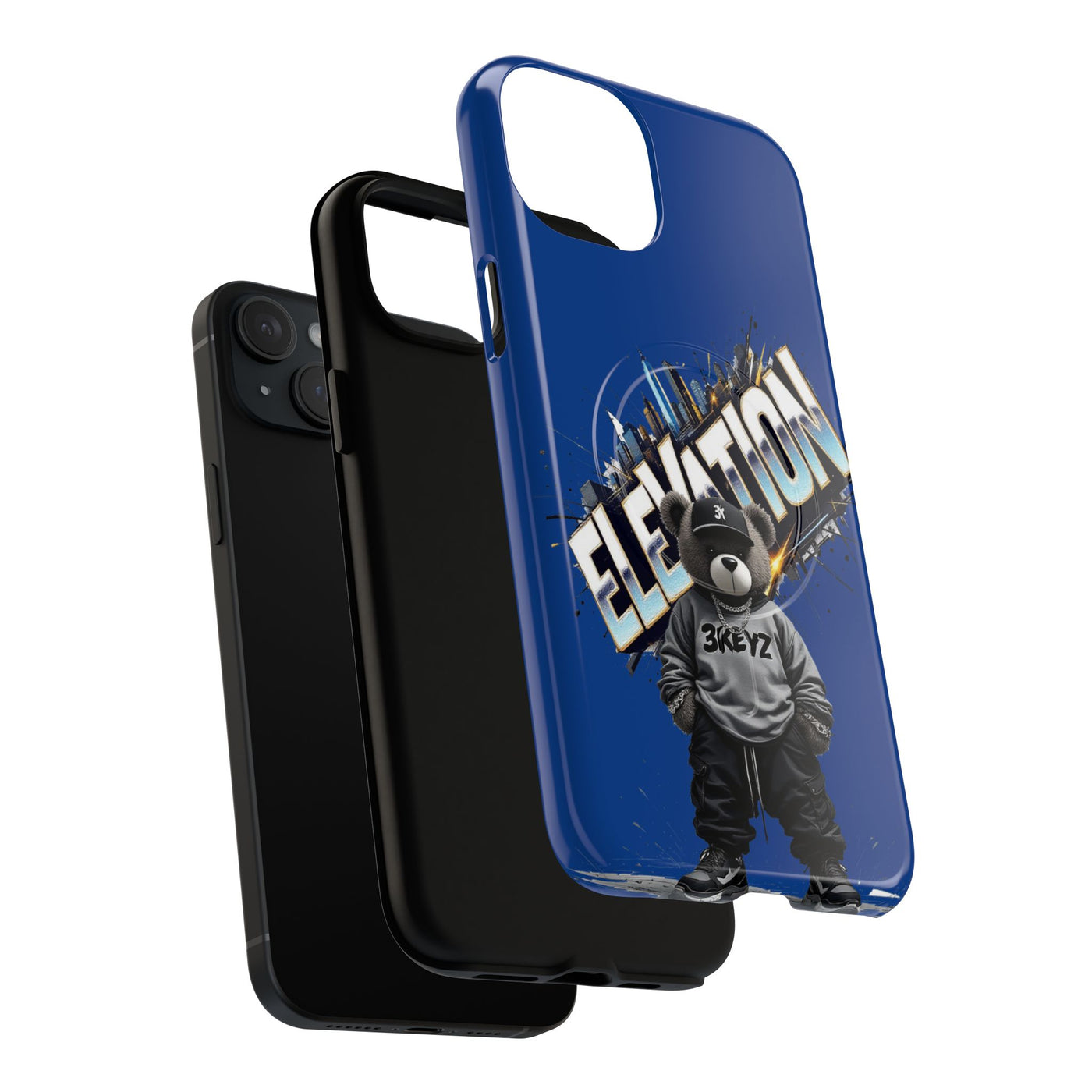3keyz Magnetic Phone Case - Elevation Drip Blue