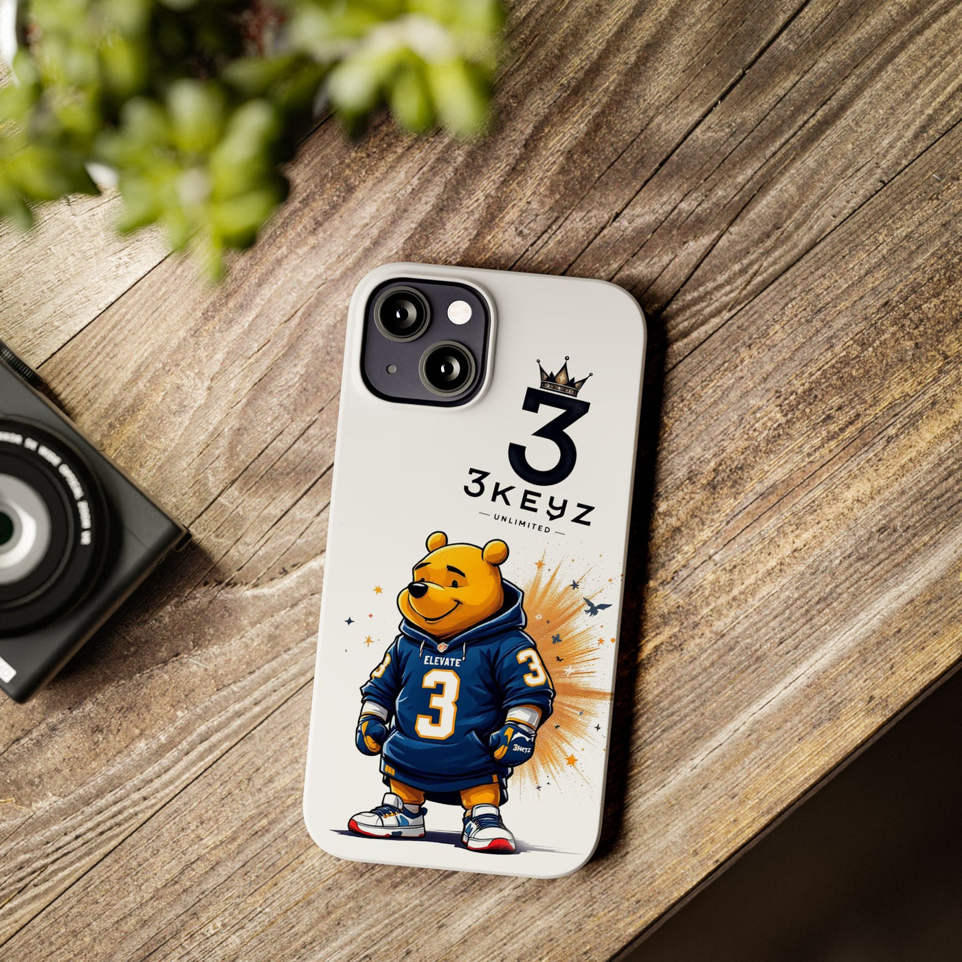 iPhone Case - 3keyz Pooh Bear Design