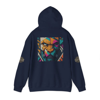 Hooded Sweatshirt - Eye of the Tiger Street Drip Design