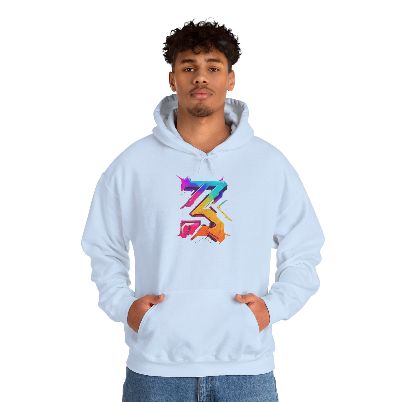 3keyz Big 3 Paint Splatter Unisex Hoodie
