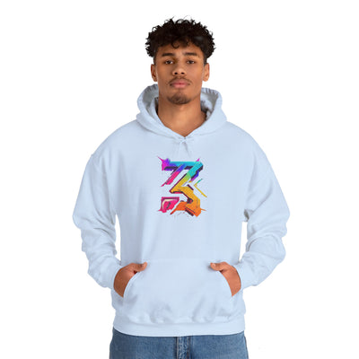 3keyz Big 3 Paint Splatter Unisex Hoodie