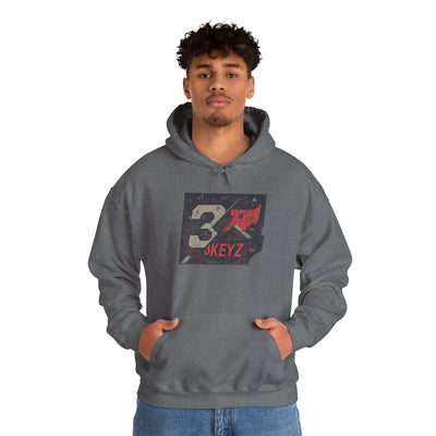 3keyz Big 3 Abstract Hoodie