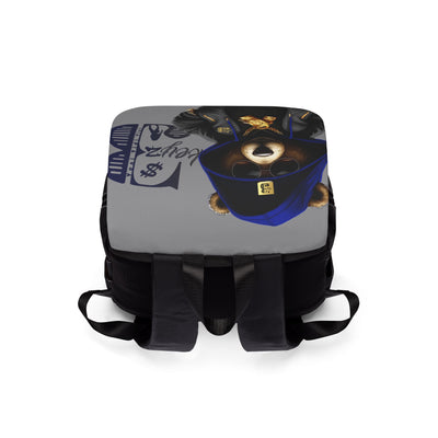 Shoulder Backpack - 3keyz OG Blue Grey Drip Design