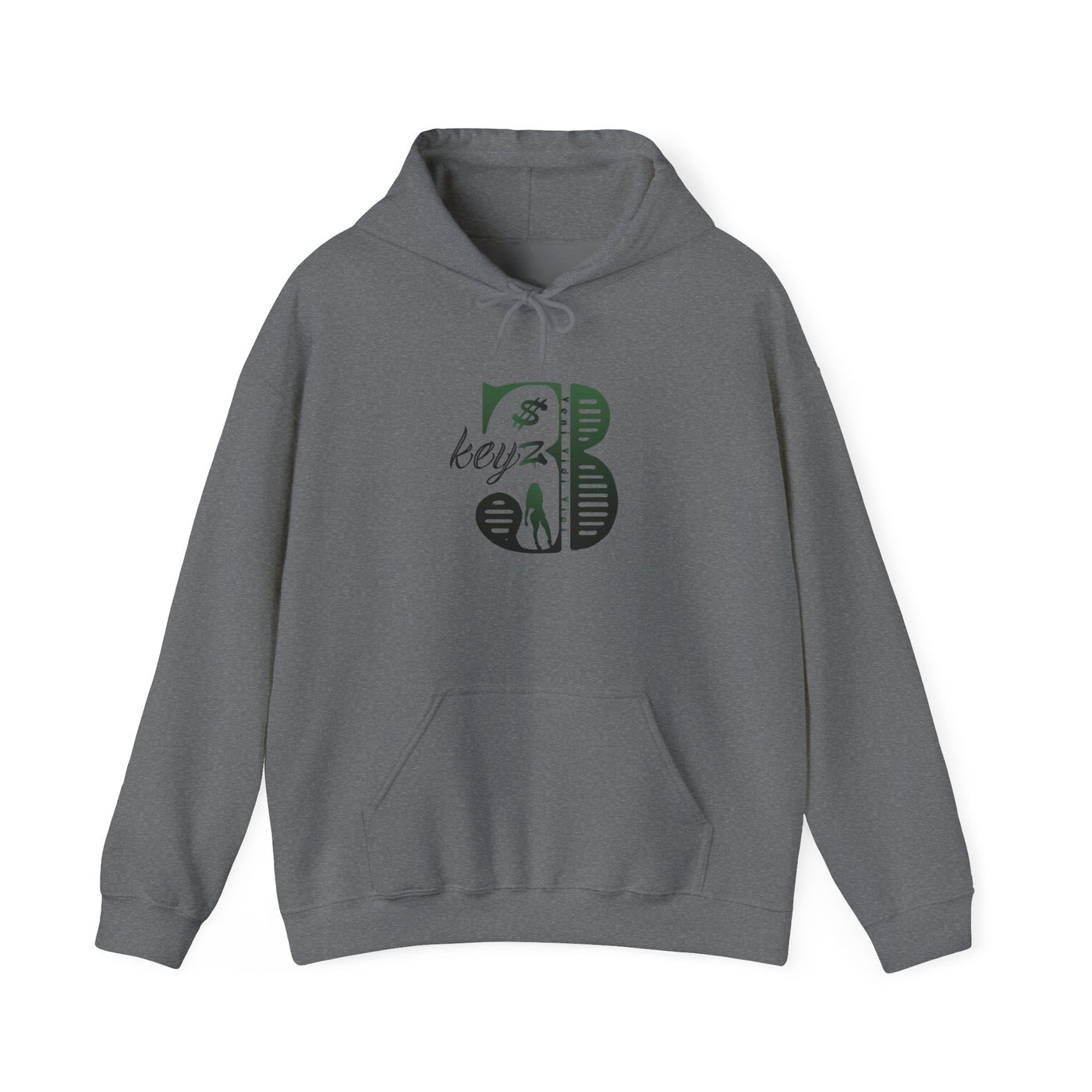 3Keyz Original Drip Unisex hoodie Green/Black