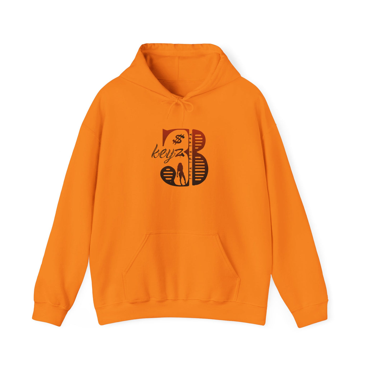 3Keyz Original Drip Unisex hoodie Orange Crush