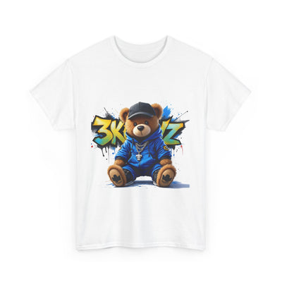 3keyz Teddy Drip Color Way Unisex Heavy Cotton Tee