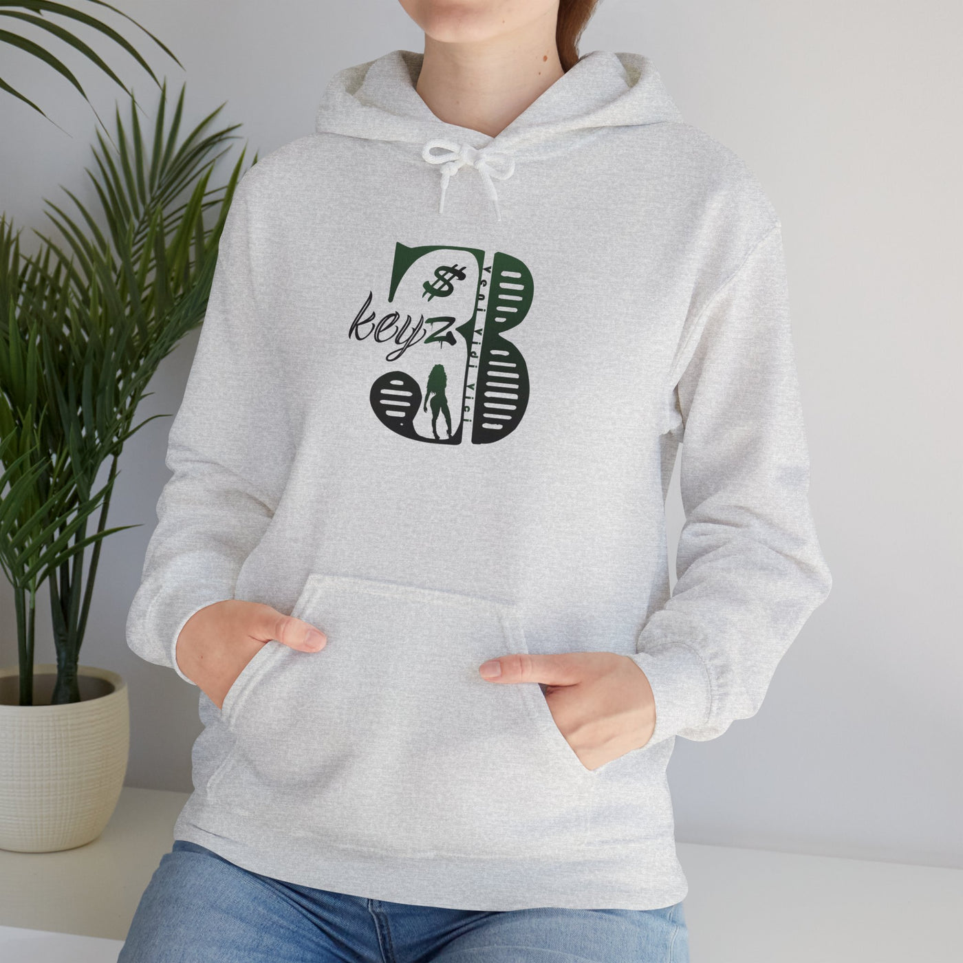 3Keyz Original Drip Unisex hoodie Green/Black