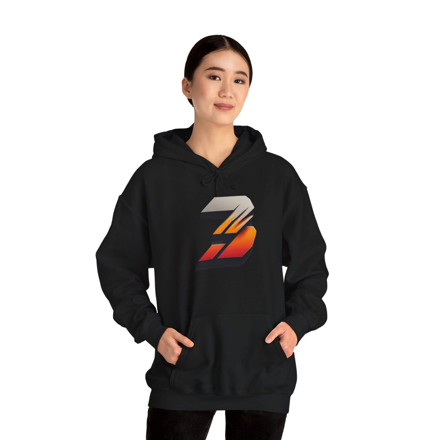 3keyz Big 3 Orange Crush Unisex Hoodie