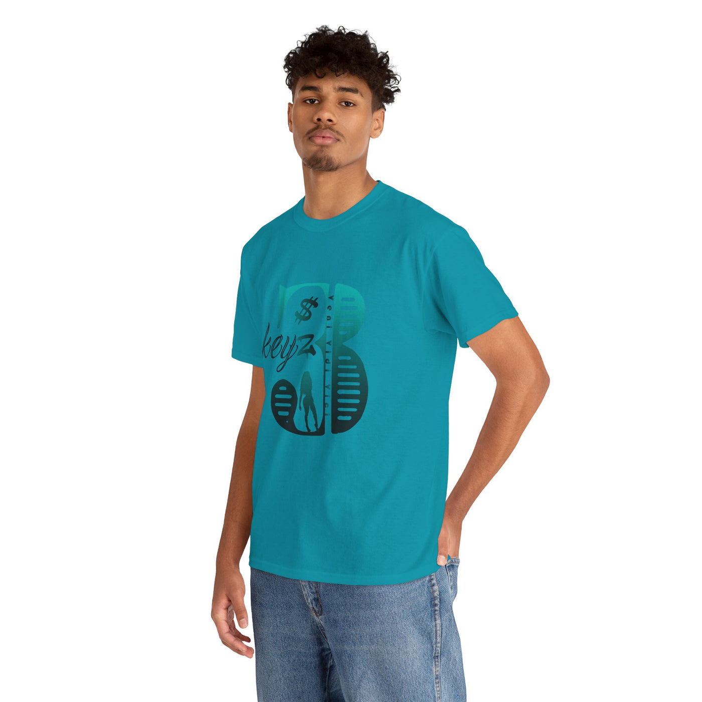 3keyz Original Drip T-Shirt  Light Blue
